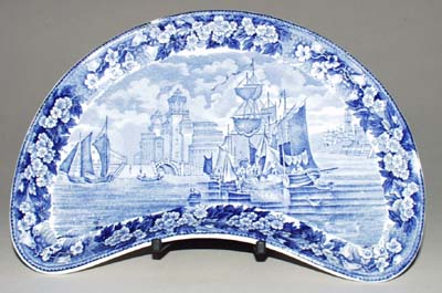 Crescent Side Dish c1923